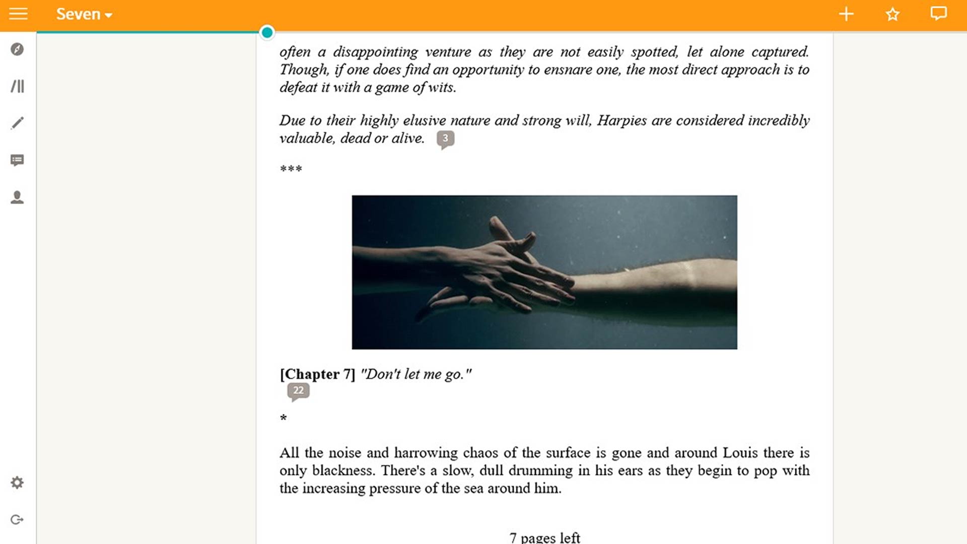 Wattpad Screenshot 2